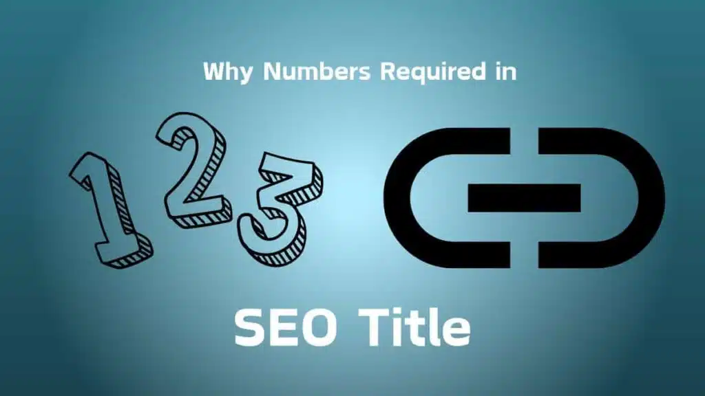 your seo title doesn't contain a number